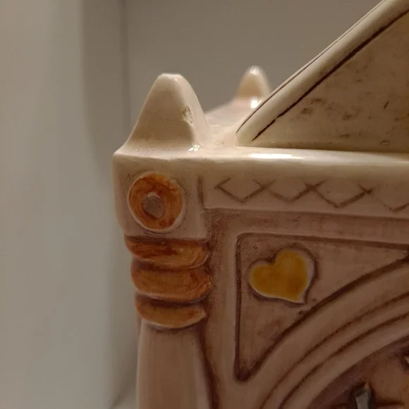 Treasure Craft Vintage Grandfather Clock Windup Cookie Jar - Picture 8 of 13